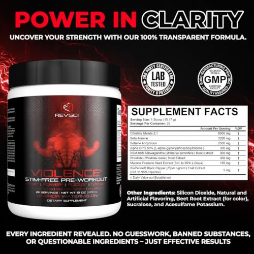 Revolution Science Violence Stim-Free Pre-Workout