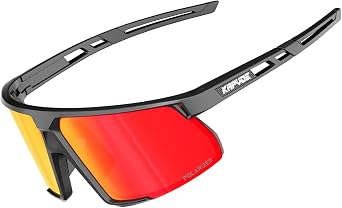 KAPVOE Polarized Cycling Glasses Sports Sunglasses Women Men Bicycle MTB UV400 Protection Running Mountain Bike K182