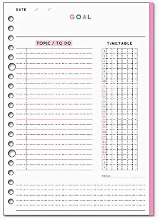 Amazon アートプリントジャパン スタディスケジュールプランナーリフィル デイリー 授業 レッスン用副教材 文房具 オフィス用品 Amazon アートプリントジャパン スタディスケジュールプランナーリフィル デイリー 授業 レッスン用副教材 文房具 オフィス用品