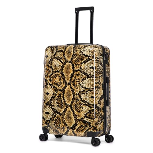 Image of InUSA Snake Print 28-Inch Hardside Spinner Luggage Lightweight & TSA Lock