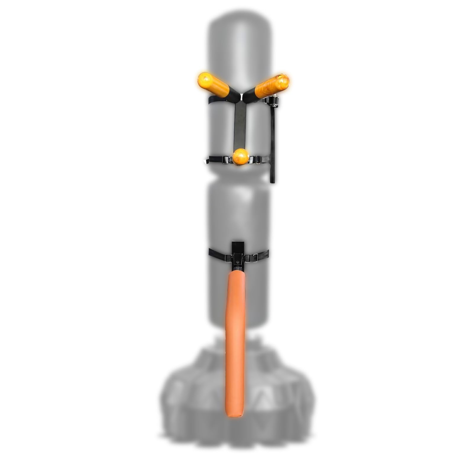 SYNTECSO Wing Chun Dummy for Martial Arts Training-3 Models Available-Wall Mounted or Portable for Tree or Soft Object