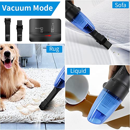 Compressed Air Duster & Small Vacuum Cleaner 2-In-1, Pc Air Duster Electric, Usb Rechargeable Compressed Air Spray Cleaner, Portable Air Blower And Mini Vacuum Cleaner For Keyboard/Computer/Car Seat #TOP2