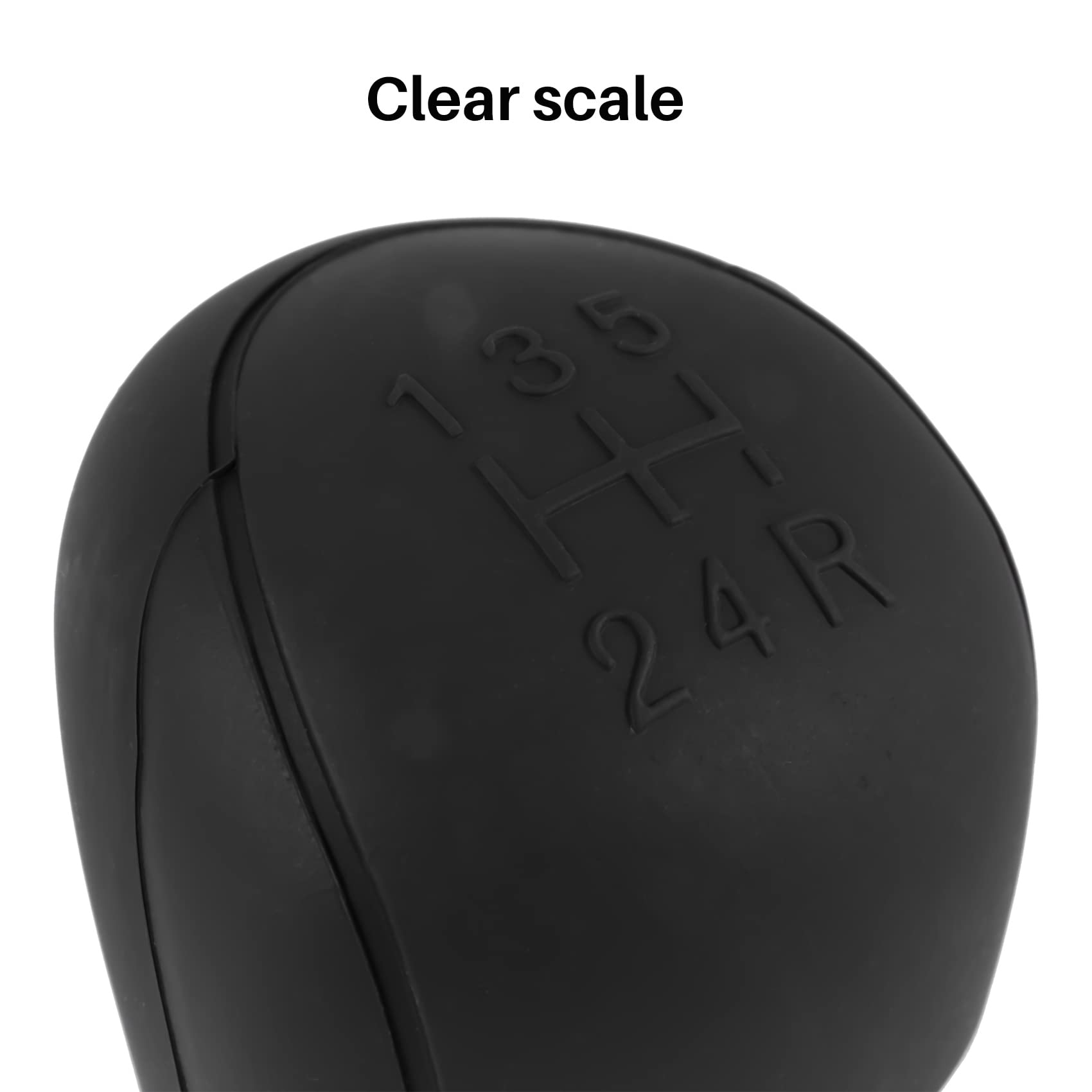 Non Slip Silicone Gear Shift Red Knob Cover For Automobiles Enhance