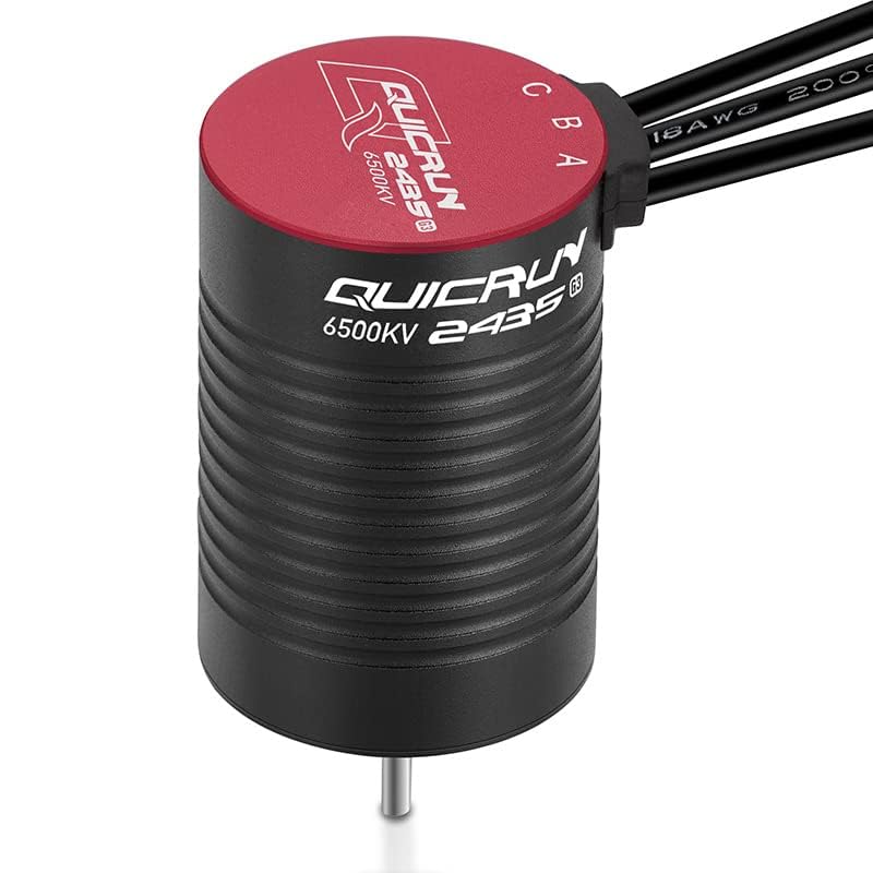 Hobbywing QUICRUN 2435SL 6500KV BLACK G3 Brushless Motor for 1/16th 1/18th Car Hobbywing QUICRUN 2435SL 6500KV BLACK G3 Brushless Motor for 1/16th 1/18th Car
