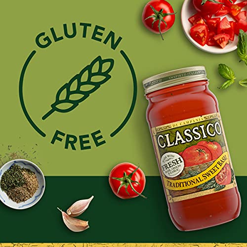 Classico Sweet Basil Pasta Sauce (24 Oz Jar) #TOP5
