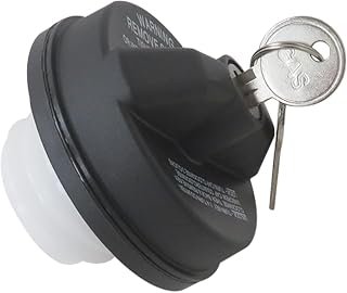 Locking Gas Cap, Lock Fuel Cap #12495845 Fit for Isuzu, for 1993-2004 Rodeo, for 2001-2003 Rodeo Sport, for 1992-2002 Trooper, for 1999-2001 VehiCROSS