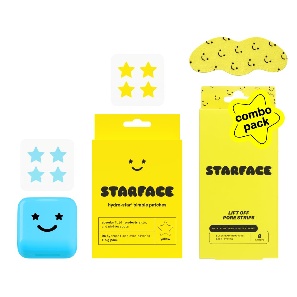 Amazon.com: Starface Hydro-Star Salicylic Acid Patches + Big Blue