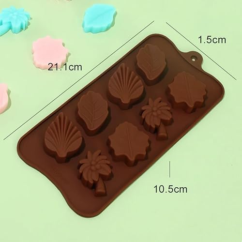 Miniatura 3 de Leaf Shaped Chocolate Mold Cuisine Outils Accessoires Baking Mold Silicone Molds Cake Moldes De Silicona Baking Accessories