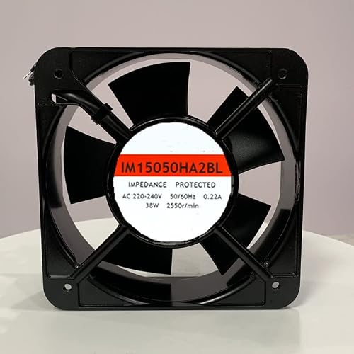 IVEKYKIBC 220V 0.22A 38W 15050 Cooling Fan 150X150X50mm