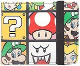  Super Mario Characters Geldbörse mit elastischem Band Nintendo, 11x 9x 2 cm