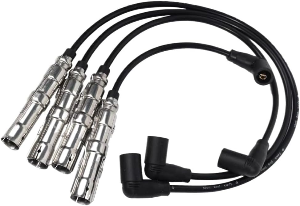 Ignition leads For VW For CADDY 1.6 8V 2.0 8V 2004-2011 06A905430AH 06A905430AJ 06A905430AP Ignition Coil Spark Plug Wire