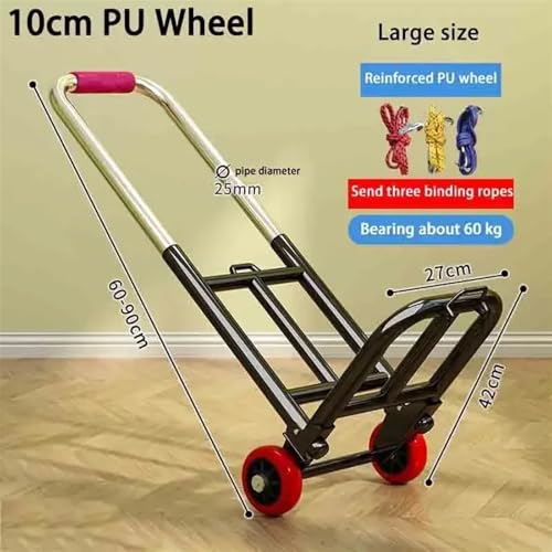 Carretilla Plegable de Mano para Uso Exterior y Escaleras miniatura 2