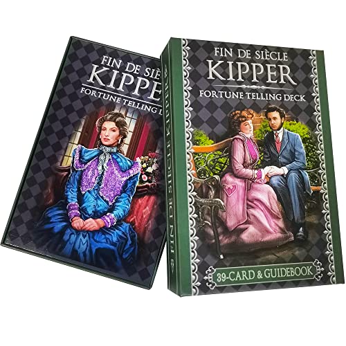 gzenith Kipper Oracle Deck,Kipper Oracle Cards,Kipper Tarot Deck with Guide Book,Fortune Telling Cards Deck for Beginner