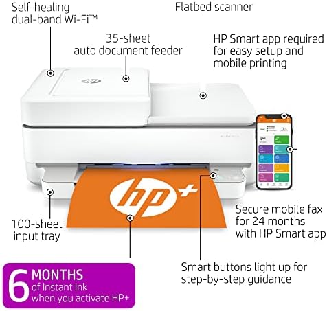 HP ENVY 6455e Wireless Color All-in-One 