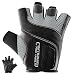 Contraband Pink Label 5137 Womens Weight Lifting Gloves w/Grip-Lock Padding (PAIR) (Gray, Small)