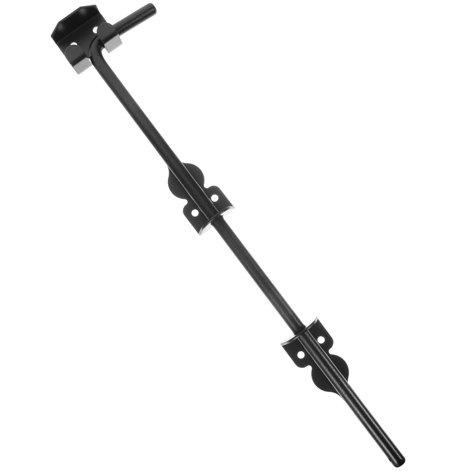 Loquet Renforcées en Fer Noir de Remise pour Porte Grandes Portes