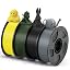 4kg Petg Black+texture Silver+forest Green+yellow