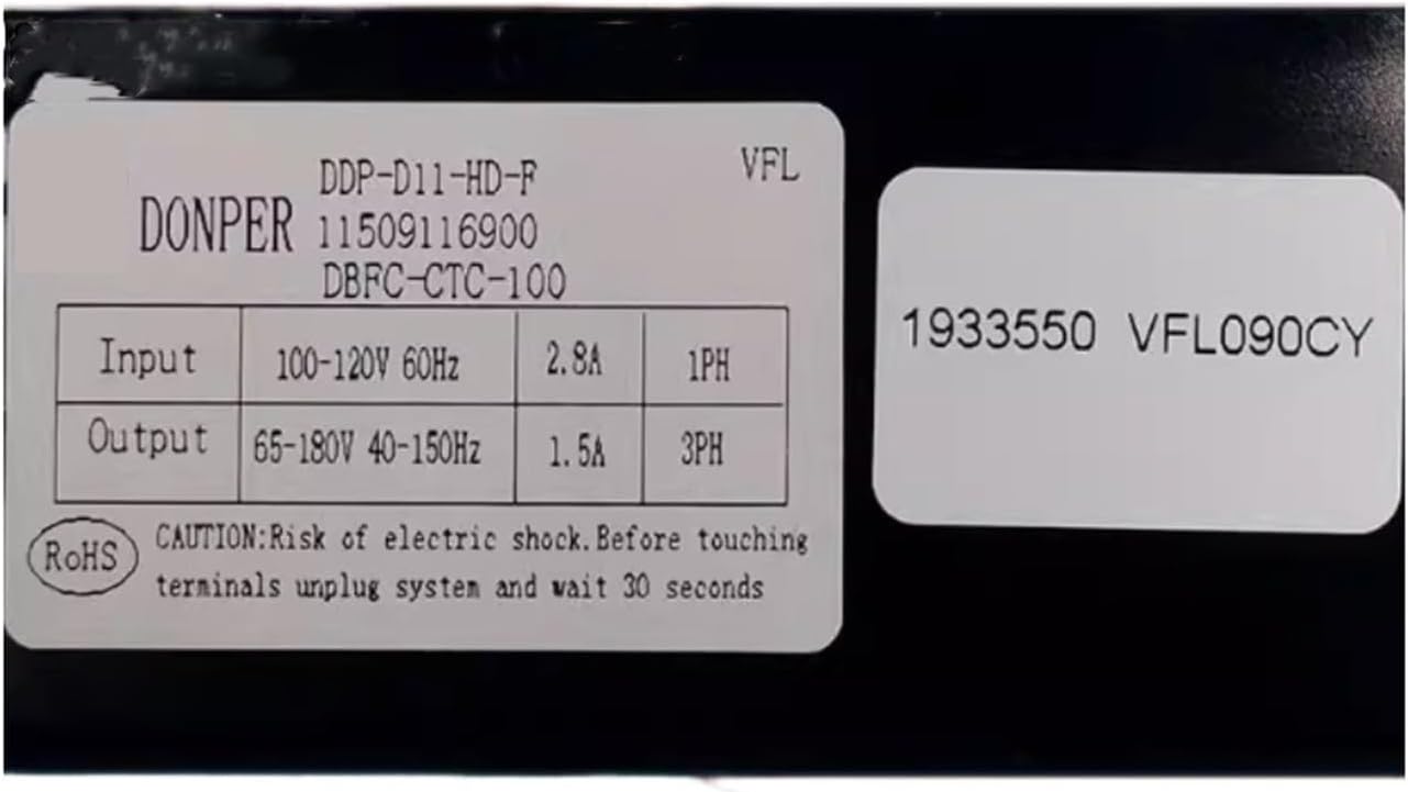 New for Refrigerator freezer compressor DDP-D11-HD-F frequency conversion board 11509116900 100V-120V drive board accessories