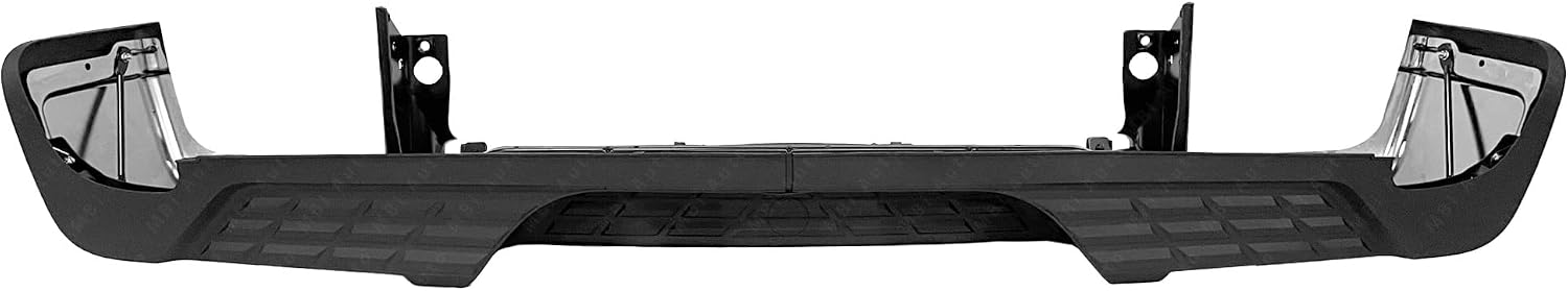 Chrome, Steel Complete Bumper Assembly Compatible with 2007-2010 Chevy Silverado & GMC Sierra 2500 3500 HD 07-10, GM1103150