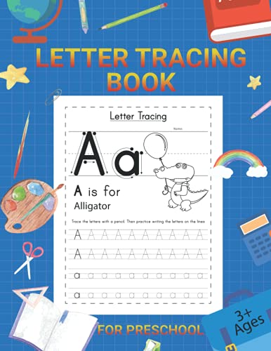 letter tracing for kids ages 3-5 dry erase: Handwriting activity book (letter and number tracing for kids ages 3-5 dry erase: Handwriting activity book)