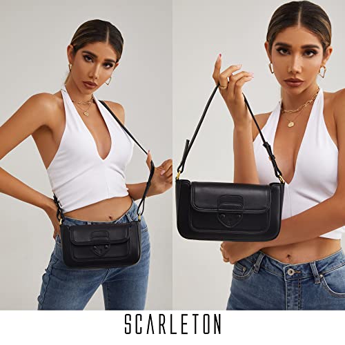 Scarleton Crossbody Bags for Women, Purses for Women, Lightweight Shoulder Bag Purse, Crossbody Bag with 2 Straps, H20872