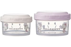 Skater Hello Kitty Lunch Container Set: Keep Your Meals Organized in Adorable Style