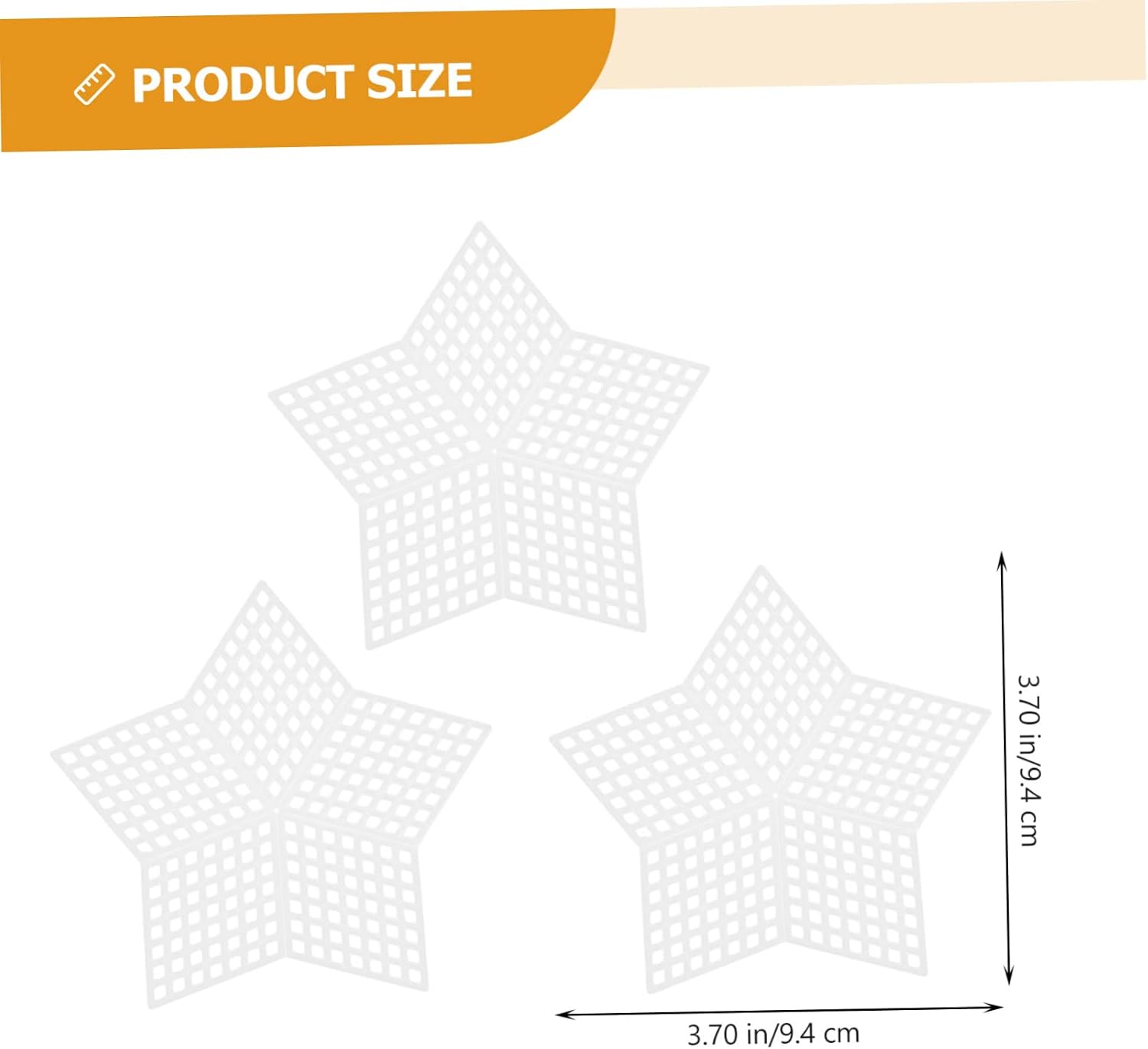 Gadpiparty 70Pcs Plastic Stitch Mesh for Cross Stitch Supplies Durable Embroidery Canvas for DIY Crafting Includes Various Shapes for Creative Projects