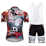 Moxilyn Ciclismo Ropa Hombres Completo Jersey Ciclismo +20D Gel Bib Pantalones Cortos MTB Verano Conjunto De Bicicleta