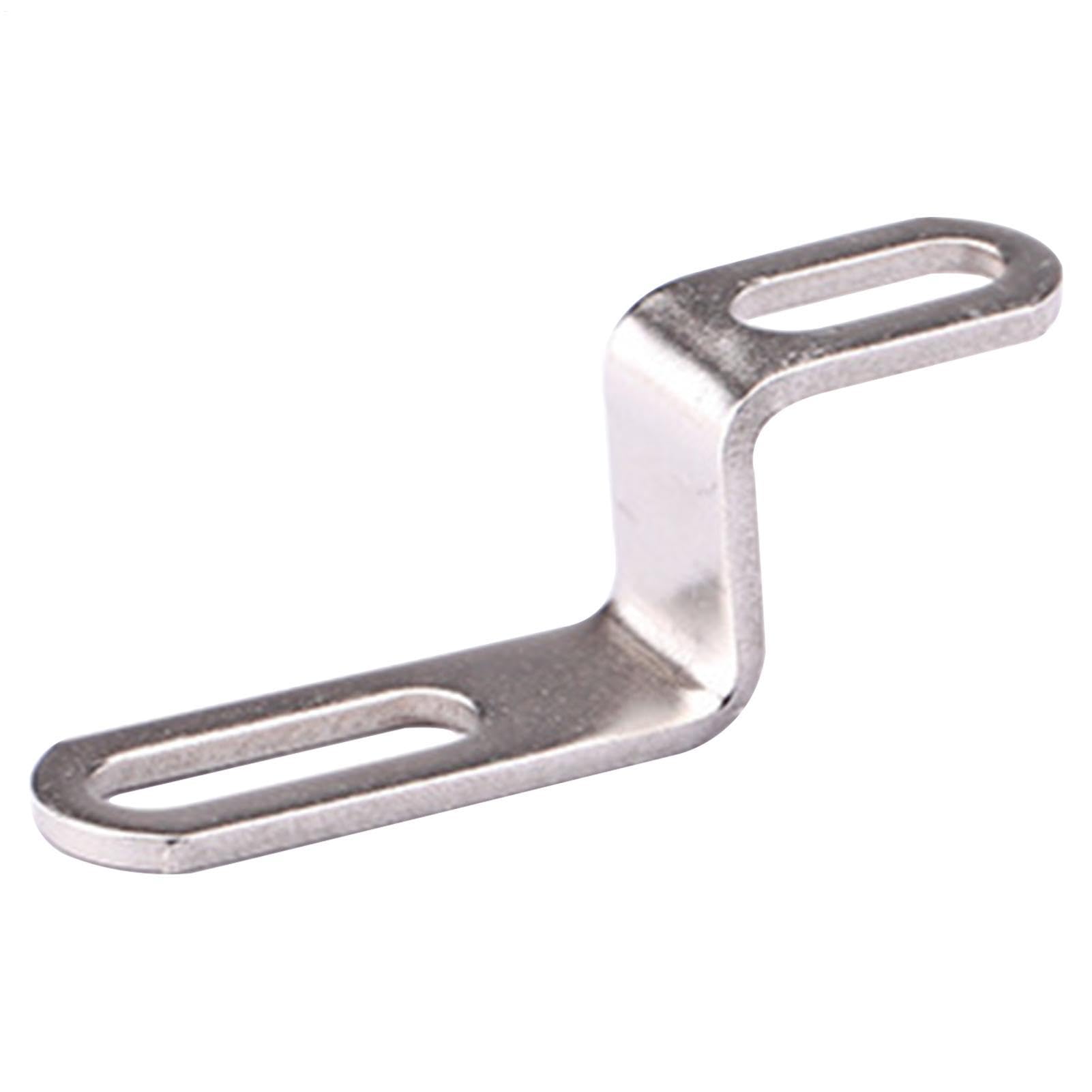 Support De Pot Échappement Moto | Collier Silencieux En Acier Inoxydable Forme Z Fixation | Patte Suspension Universelle Tube Motocyclette, Bride Montage Anti-rouille