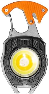 COB Keychain Work Light Keychain Flashlights 7 Light Modes 1600Lumen,Portable USB Rechargeable cob Work Light Emergency Li... Price In India