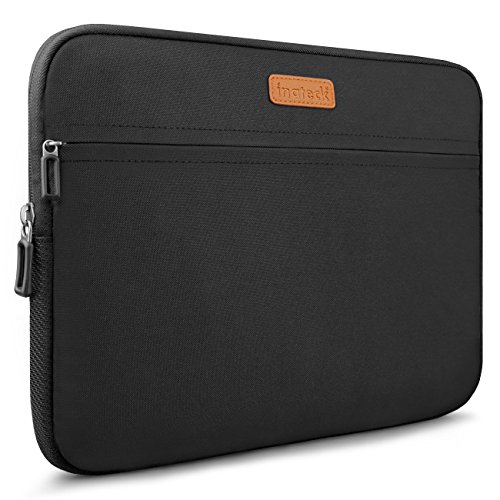 Inateck 15-15.4 Inch Laptop Sleeve Carrying Case Compatible 15'' MacBook Pro 2012-2015/Dell 15''/Ultrabooks/Notebooks Water-repellent Bag - Black