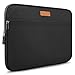 Inateck 15-15.4 Inch Laptop Sleeve Carrying Case Compatible 15'' MacBook Pro 2012-2015/Dell 15''/Ultrabooks/Notebooks Water-repellent Bag - Black
