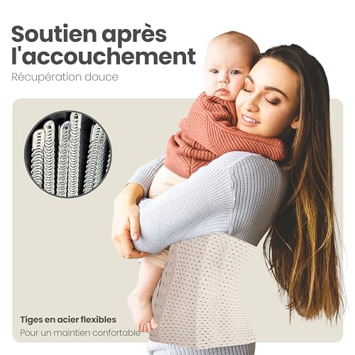 MW & Partner Corset Minceur pour Le Sport I Clip Corset Ventre Plat pour Femme I Ceinture Gaine Amincissante Invisible Taille/Waist Trainer Snatchers – vue 6