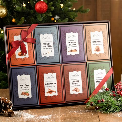8-Flavor Holiday Ground Coffee Sampler