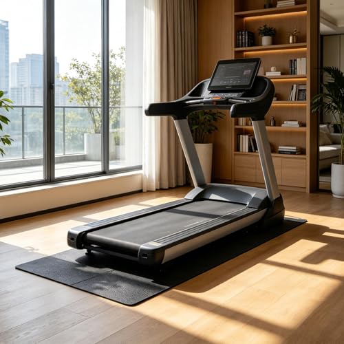 Alfombra de correr resistente para evitar vibraciones de spin bike 3