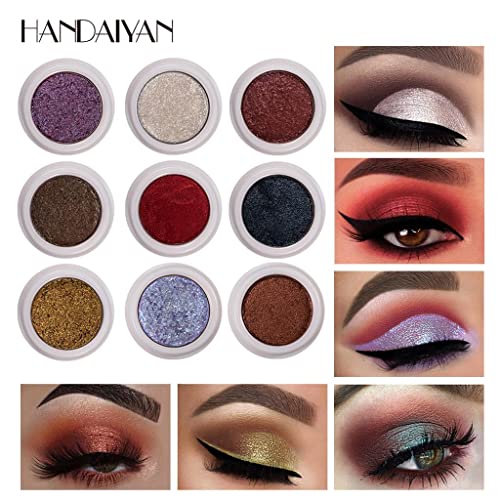 Monochrome Cream Eyeshadow Pearl Metallic Mud Eye Shadow Long Lasting High Pigmented Blendable Gorgeous Glossy Eye Makeup A01-White #TOP3