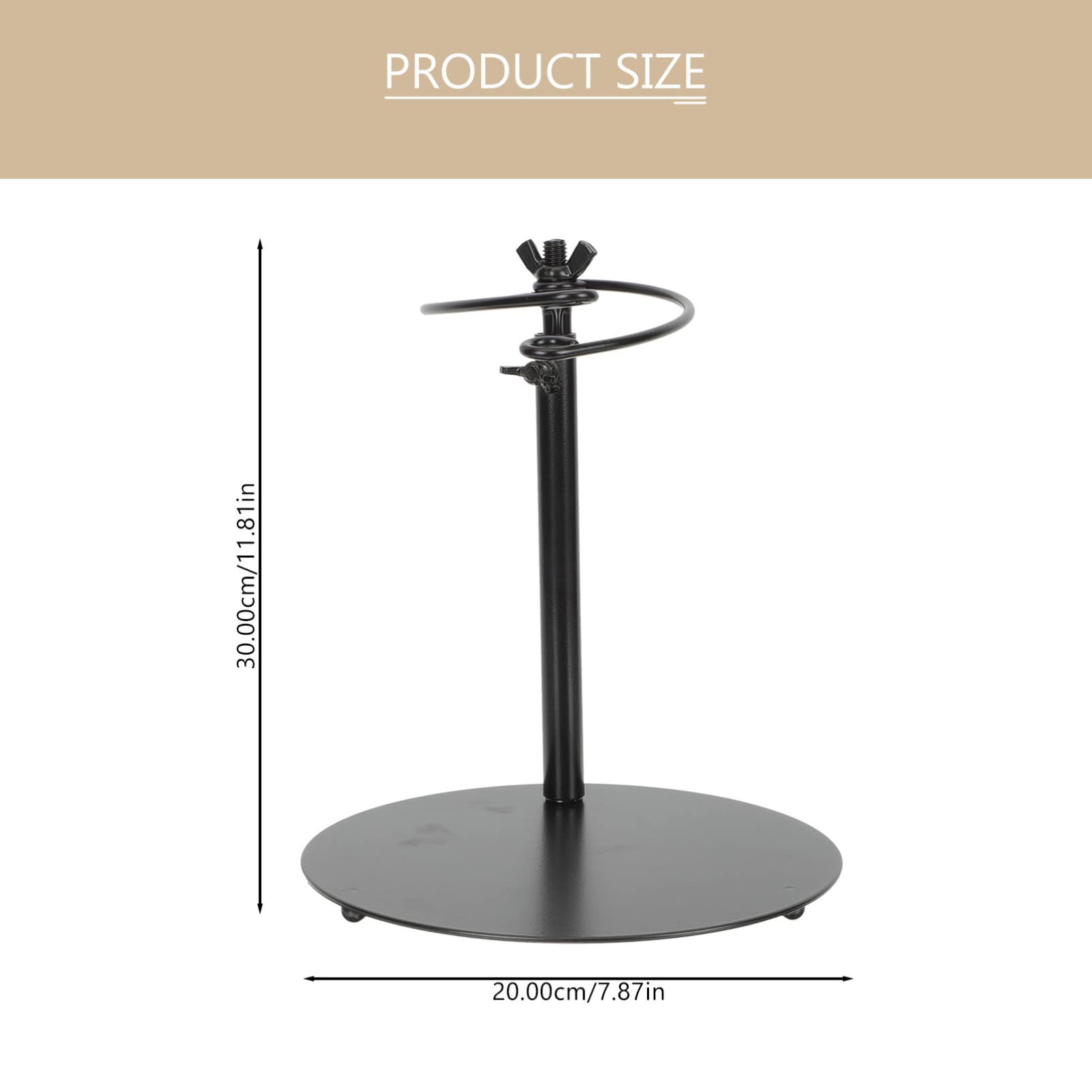 Hemobllo Soporte Metálico para Ramos Ajustable Pequeño, Expositor Desmontable para Arreglos, Elevador de Ramo Estable Adecuado para Floristería y Escritorio, Uso Artesanal y Profesional