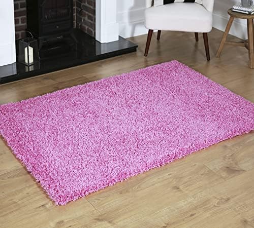 Rugs4Sale 5cm Thick Pile Shaggy Modern Area Rugs Living Room Home Decor Rug | Ideal For Bedroom, Hall, Kids Baby Room, Indoor & Outdoor Rugs Hallway Runners Carpet Mat(Cream 40x60cm)