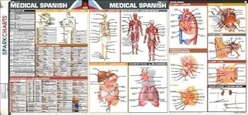Paperback Medical Spanish SparkCharts Book