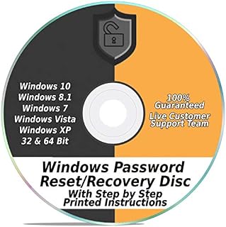 Windows Password Reset Recovery Disk Windows 10, 8.1, 7, Vista, XP #1 Best