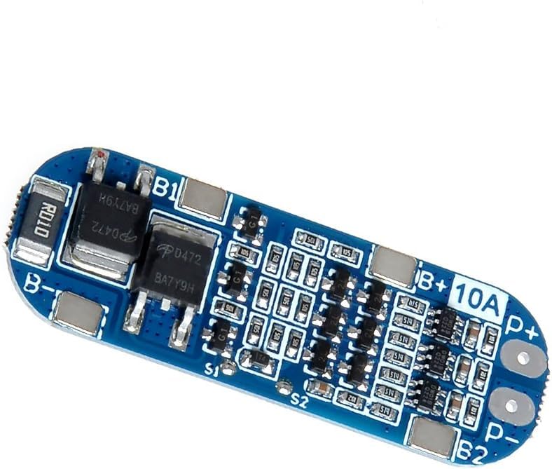 IDUINO 3S 11.1V/12V/12.6V 10A 18650 Charger PCB BMS Protection
