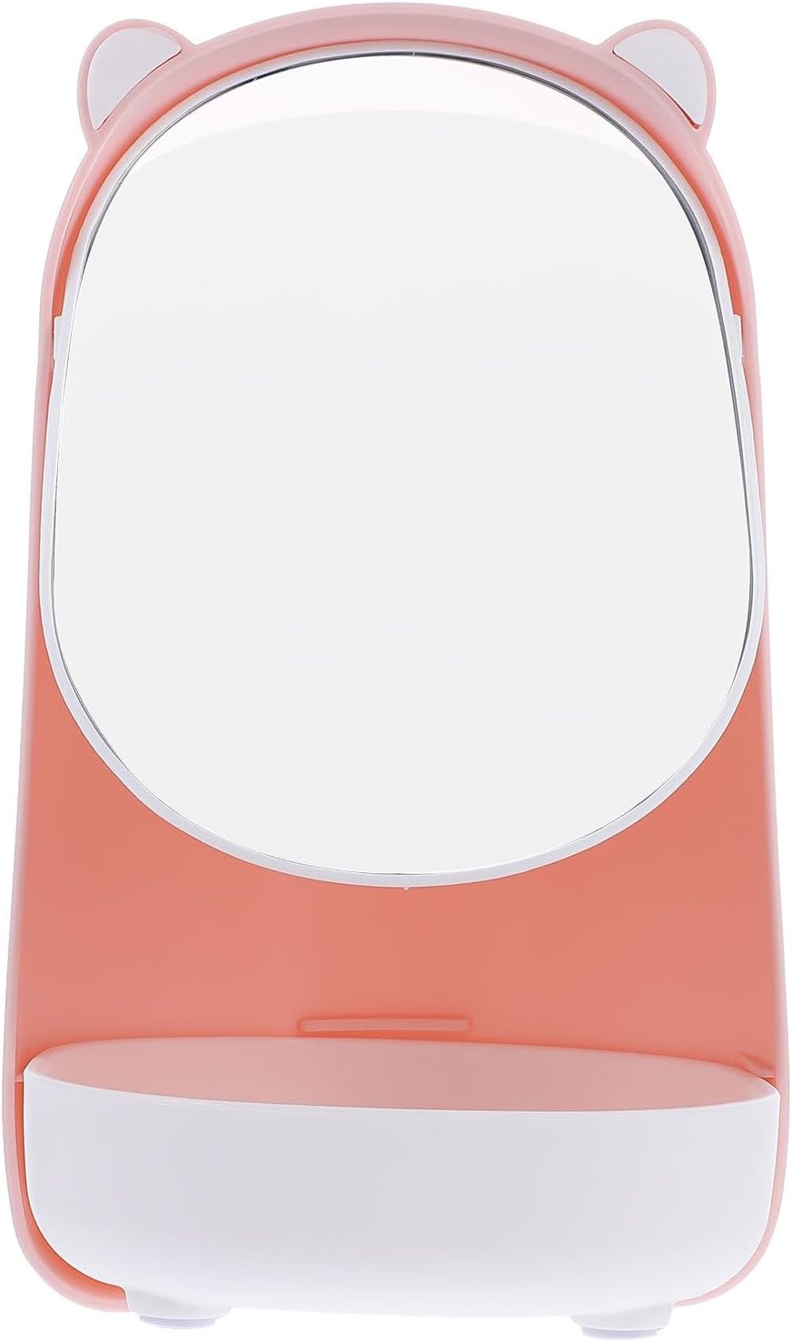 Bear Shape Portable Make up Mirror for Women Adjustable Desktop