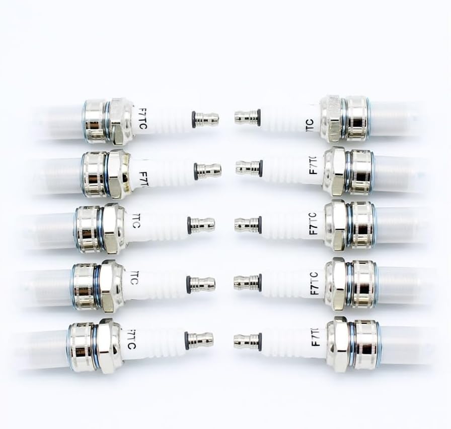 Fit For 10X Spark Plug F7TC GX120 GX160 GX200 GX240 GX270 GX340 GX390 Generator Lawnmower Water