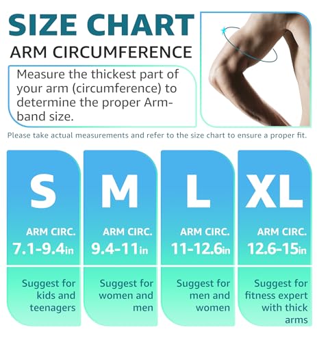 image for HiRui Universal Sports Armband Cell Phone Armband Sleeves Running Armb