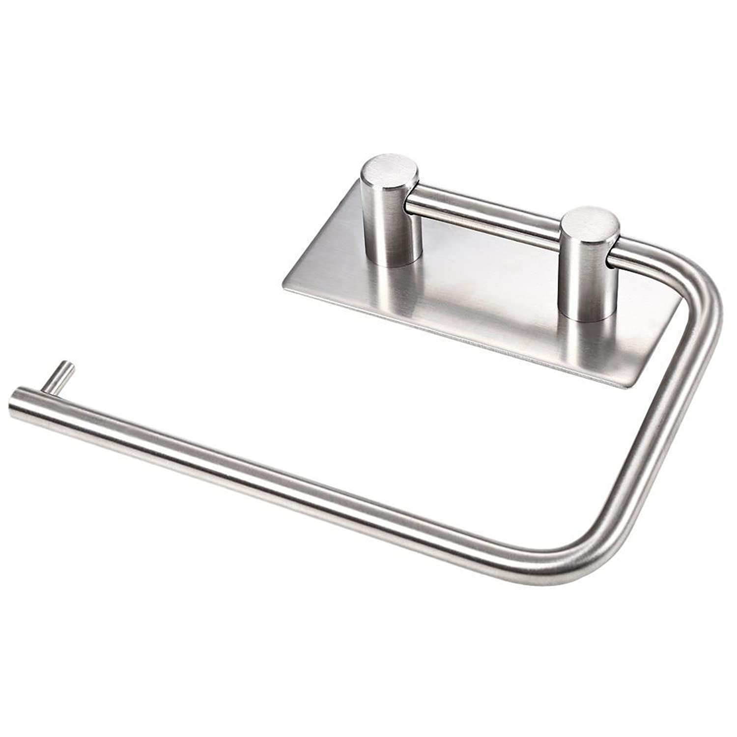 xie Toilet Paper Holder Self Adhesive - Toilet Paper Roll Holder no Drilling for Bathroom, RV, Boat, Stainless Steel,1 Package