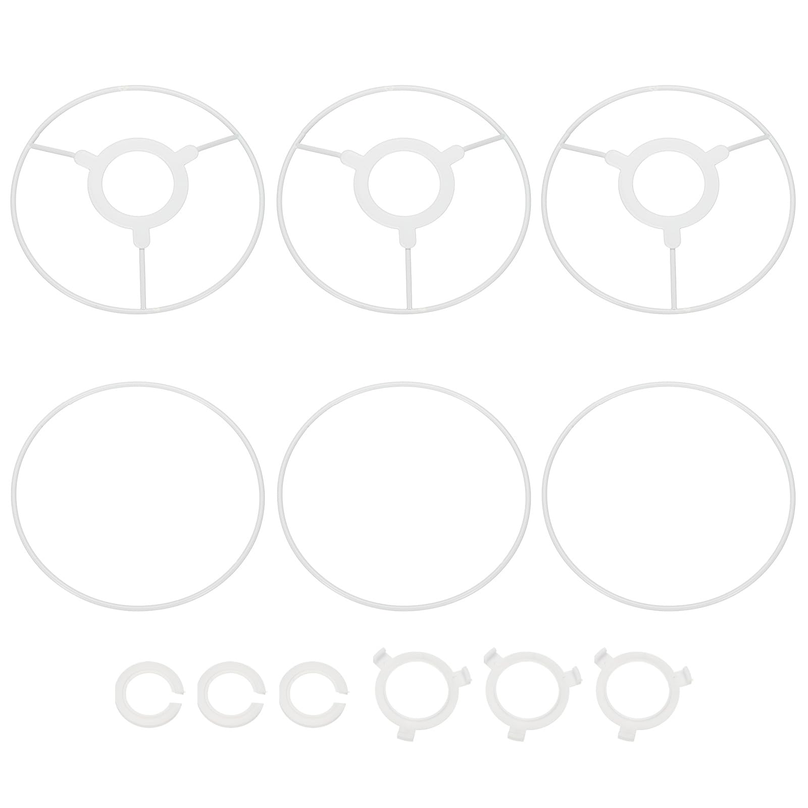 PATIKIL 6 Inch Lamp Shade Ring