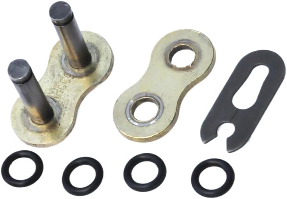 X-Ring Oil Seals Chain Master Links Compatible With CBR CR CB CFR Universal Size Models 4Pcs 520