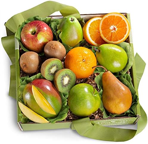 A Gift Inside Organic Golden State Signature Fruit Gift Collection, Assorted, Organic Mixed Fruit