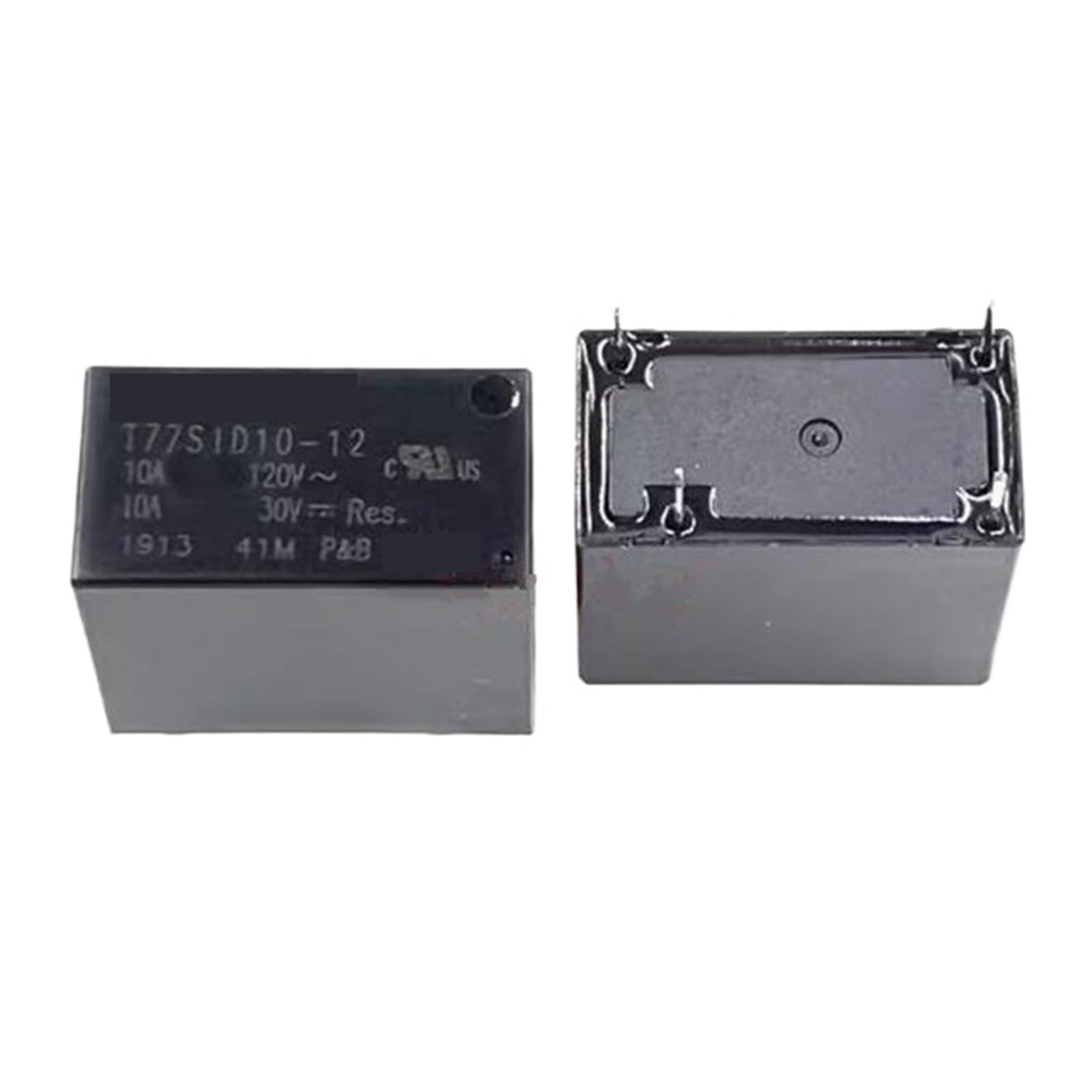 T77S1D10-12 T77S1D1012 12V 12DCV DCV12 10A 4PIN Relay(5PCS)