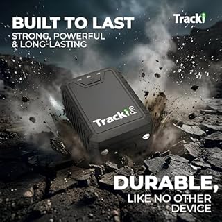 Tracki Pro GPS Tracker for Vehicles – Magnetic Waterproof 4G LTE Car Tracker, Long-Life Battery Up to 7 Months, Unlimited Distance, Smart Alerts, Hidden Tracking Device (Subscription Required)